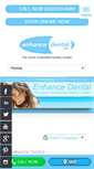 Mobile Screenshot of enhancedental.com